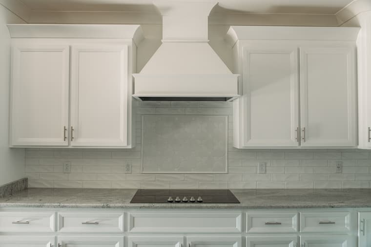 Custom kitchen, bath, and living-space cabinetry
