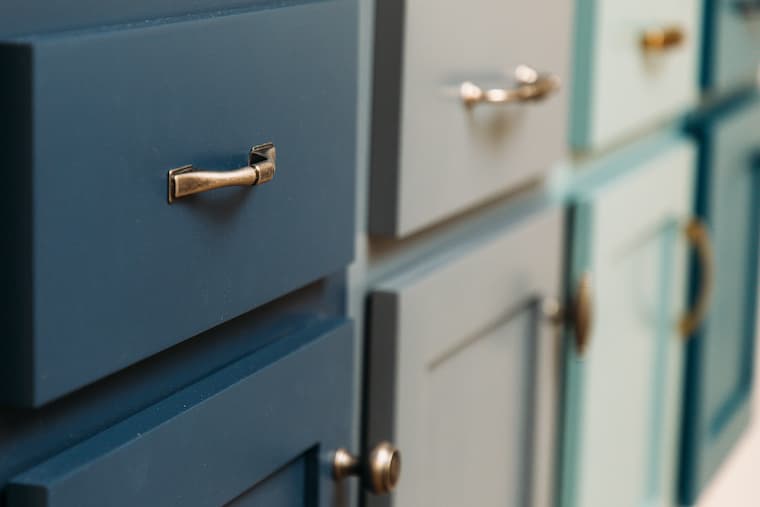 Custom living-space cabinetry