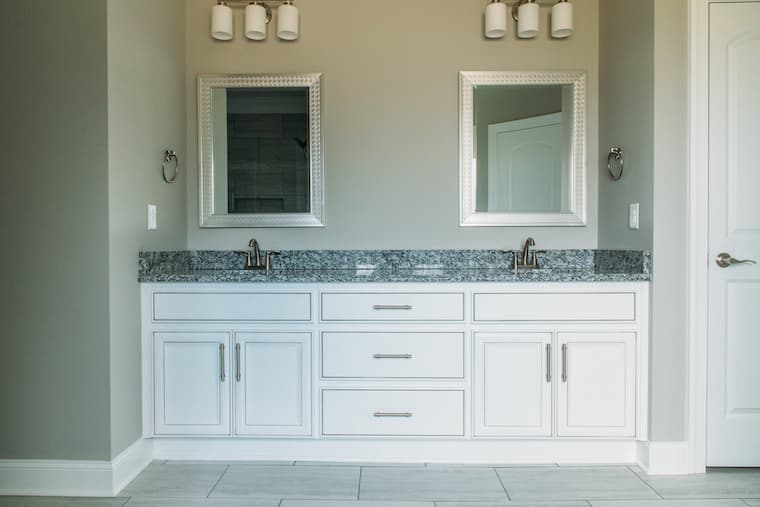 Custom cabinetry — kitchen and bath
